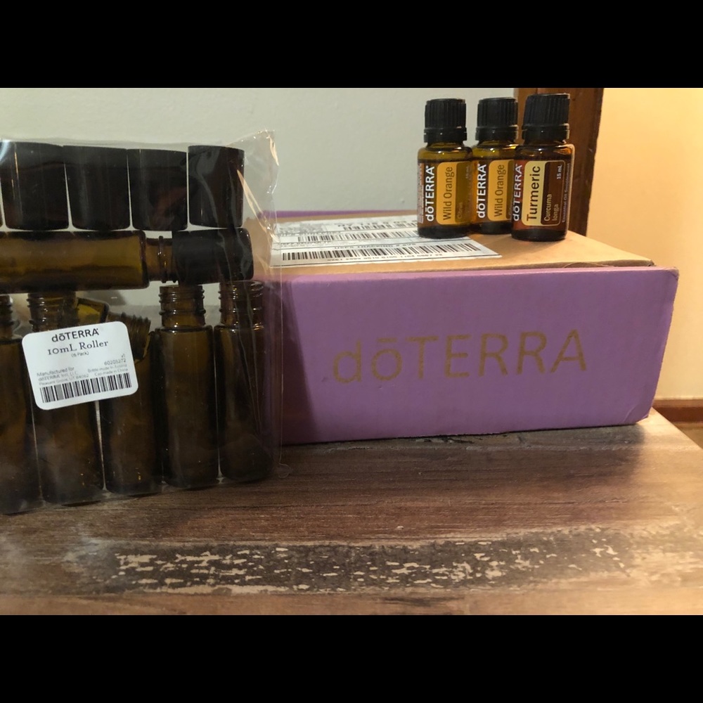 DoTerra essential oils and  FREE roll ons.